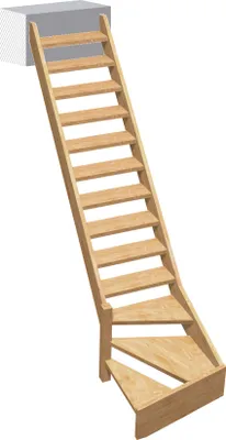 Immagine prodotto di Normandia - Scala 1/4 di spirale a sinistra