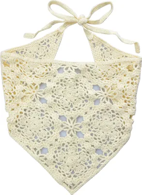 Produktbild von Clayre & Eef Kinder-Bandana 80 cm Beige Baumwolle