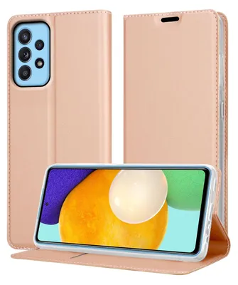 Obrázek produktu pro Cadorabo pouzdro na mobilní telefon pro Samsung Galaxy A52 (4G / 5G) / A52s Protective Case in Pink Cover Case Booklet