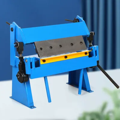 Zdjęcie produktu dla Składana ławka 305mm 0-135° Ręczna giętarka Składana ławka Giętarka do blachy Ręczna składana ławka Giętarka do blachy Niebieski