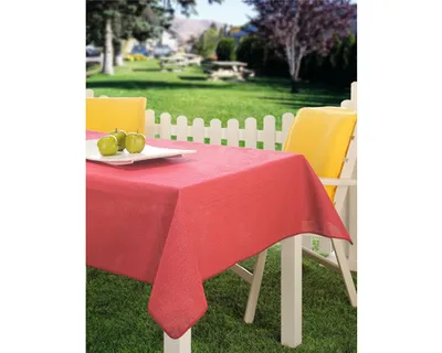 Produktbild von Gartentischdecke rot 160 x 220 cm