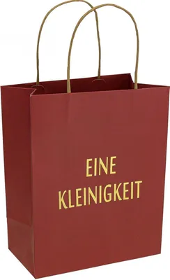 Produktbild von Geschenktüten mit goldener Beschriftung für Präsente und Dekoration, 6 Stück