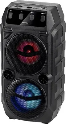 Produktbild von Tracer TRAGLO46612, 10 W, Kabellos, Tragbarer Stereo-Lautsprecher, Schwarz, Mobiltelefon / Smartphone, Akku