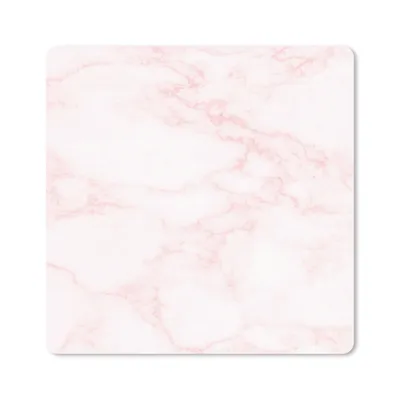 Produktbild von MuchoWow® Mauspad Mousepad Marmor - Textur - Rosa - Schick 20x20 cm - Mousepads - Maus Mat - Pad - Mausunterlage - Desk Mat - Bureauartikeln