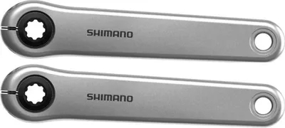 Immagine prodotto di Set di pedivelle SHIMANO FC-EN500 170 mm argento - robuste pedivelle per e-bike per EP8/E...