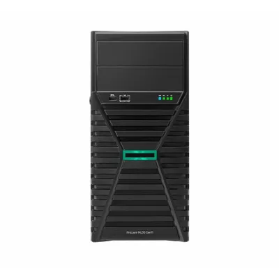 Produktbild von HPE ProLiant ML30 Gen11 E-2434 3.4GHz 4c 1P 32GB-DR 8SFF VROC 2x480GB SATA SSD 800W RPS EU Server, 3,4 GHz, E-2434, 32 GB, DDR5-SDRAM, 960 GB, Turm (4U)