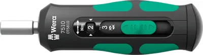 Produktbild von Wera 7510 Kraftform Safe-Torque Speed Drehmomentschraubendreher, 1-3 Nm, 1/4