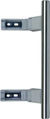 Produktbild von Handgriff Türgriff Hebelgriff Stange Türhandgriff Edelstahl Kunststoff grau ORIGINAL Liebherr 7429892 Kühlschrank Kühlgefrierkombination CTA315320B CTPA255320 CTPA255320A uvm