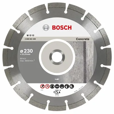 BOSCH Diamanttrennscheibe Segment 230x22,23 mm Concrete – Ansicht 2