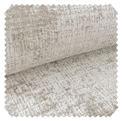 Produktbild von novely® CRETA Chenille-Stoff Polsterstoff Möbelstoff Bezugsstoff | Meterware | 1 lfm - Farbe: 04 Beige Grau