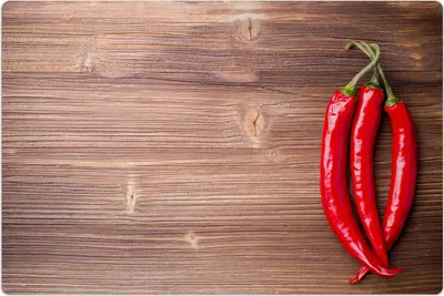 Produktbild von Küchenmatte 140x210 cm Vinylmatte Bodenmatte Dekoration - Chilischote Paprika