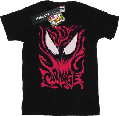 Produktbild von Marvel - "Carnage" T-Shirt für Damen BI34421 (3XL) (Schwarz)