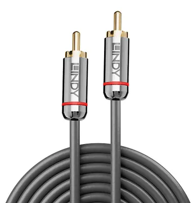 Produktbild von LINDY Audiokabel Digital Koaxial 3.5mm Cromo line 1m
