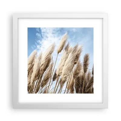 Produktbild von Gerahmtes Poster - Weißer Rahmen - Stock Himmel Boho - 30x30 cm - Wand Bild - Wanddeko - Wandbilder - Kunstposter - Wandposter - Bilderrahmen - Bilder - Kunstdruck - Wanddekoration - P2WAC30x30-4426