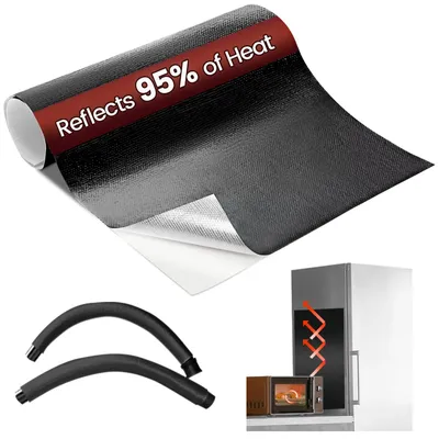 Image de Film adhésif auto, dimensions 100 x 30 cm, aluminium, couleur noire