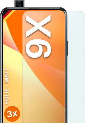 Produktbild von moex® 3x Schutzfolie kompatibel mit Honor 9X - Displayschutzfolie Anti Reflex Folie, Matt