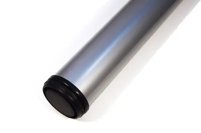 Produktbild von IHC 4 Stück Tischbeine Ø60mm Tischfüß Höheverstellbar Schreibtischfüß 710-740mm, Silber