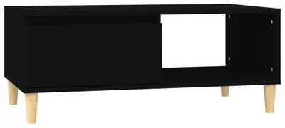 Obrázek produktu pro vidaXL Konferenční stolek černý 90x50x36,5 cm Materiál dřevo