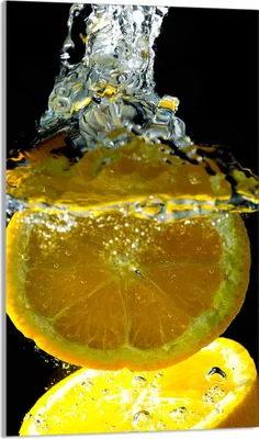 Produktbild von Glasschneidebrett 30x52 Zitrone