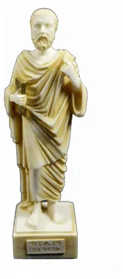 Produktbild von Platon-Skulptur, Statue des antiken griechischen Philosophen