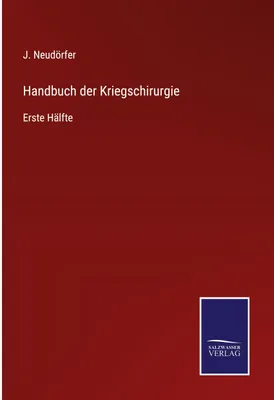 Produktbild von Handbuch der Kriegschirurgie