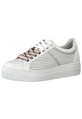 Produktbild von Tamaris Damen Schnürschuhe Halbschuhe Plateau 1-23500-26, Größe:37 EU, Farbe:Weiß
