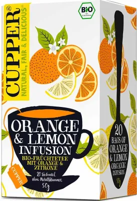 Produktbild von Orange & Lemon Infusion - 20 Beutel 50g