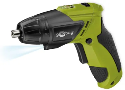 Immagine prodotto di goobay avvitatore professionale a batteria 3,6 V con luce LED (1 scatola pieghevole)