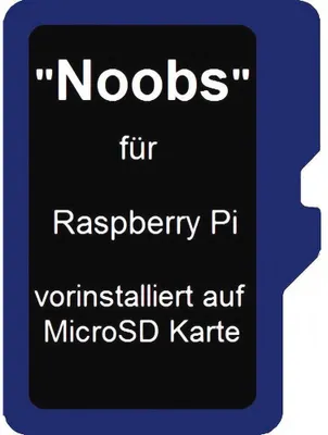 Produktbild von Raspberry microSDKarte    32GB mit NOOBS