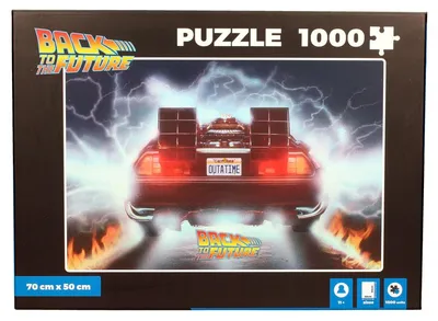 Immagine prodotto di Puzzle 1000el SD Toys - DeLorean z Powrotu do Przeszłości "Out of Time"