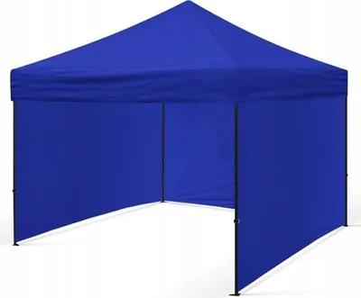 Image de BDW Pavillon, Tente, Tente de réception pour jardin, terrasse, foire - Pavillon, Bleu