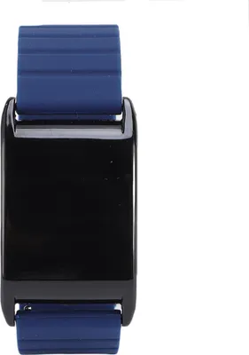 Produktbild von Magnetisches Silikon-Uhrenarmband als Ersatz für WHOOP 4.0 Fitness-Tracking, weich, hautfreundlich, Blau