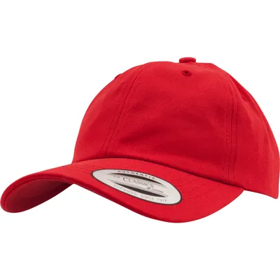 Immagine prodotto di FLEXFIT 6245CM | Cappello a basso profilo in twill di cotone - Colore: Rosso - Taglia: Unica