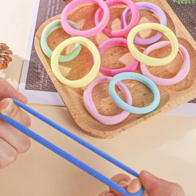 30 Stück Haargummis für Mädchen - Bunte Haarbänder, Haaraccessoires und Geschenke für Freundinnen