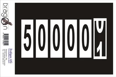 Produktbild von Aufkleber / Autoaufkleber - JDM / Die cut / Auto / OEM - 5000 - 210x100mm weiß - Heckscheibe / Heckscheibenaufkleber
