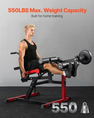 Image de Appareil d'extension et de flexion des jambes Banc d'extension rotatif pour les jambes en position assise 550 lb