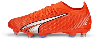 Imagen del producto de PUMA ULTRA MATCH MxSG 001, color: naranja ULTRA, blanco y azul. Talla: G 6