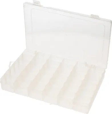 Produktbild von Gerimport Koffer/Aufbewahrungs-/Sortierbox - 36 Facher - transparent