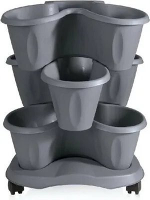Image de BAMA TRIFOGLIO, lot de 3 pièces, gris