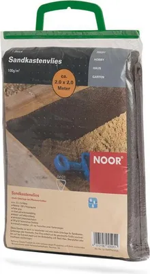 Produktbild von Sandkastenvlies 2x2 m grau Vlies für Sandkasten
