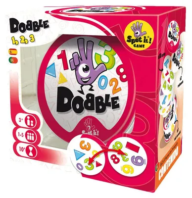 Obrázok produktu pre Asmodee Dobble Formas & Numeros Stolová hra Multicoloured Multicoloured One Size
