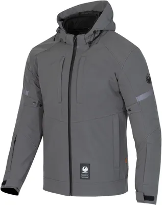 Produktbild von Merlin Flare D3O wasserdichte Motorrad Textiljacke, hellgrau, S