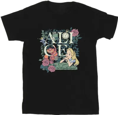 Produktbild von Disney - "Alice in Wonderland" T-Shirt für Herren BI10424 (3XL) (Schwarz)