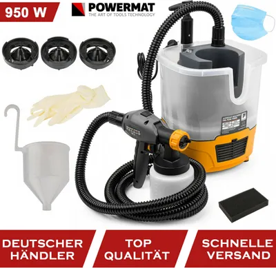 Produktbild von Farbsprühsystem Farbsprühgerät Elektro Spritzpistole Farbspritzgerät PM-PDM-950M