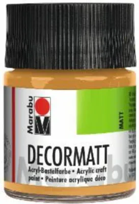 Produktbild von Decormatt Acryl - Metallic-Gold 784 50 ml. Packung mit 6 Stück