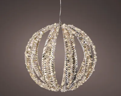 Obrázok produktu pre Micro LED objekt KOULE, 50 cm, zlatá, venkovní, KSD