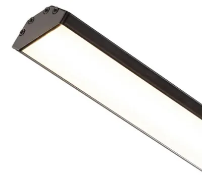 Zdjęcie produktu dla RED - DESIGN RENDL RENDL Profil LED J do montażu natynkowego 1 m, czarny matowy, akryl/aluminium R14094