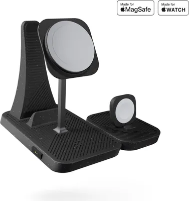Produktbild von OtterBox Zens Modulare Kabellose 4-in-1-Ladegerät, Schwarz