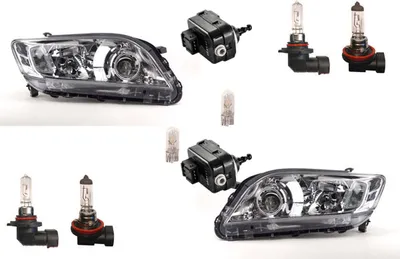 Produktbild von Scheinwerfer passend für Toyota Rav4 XA3 05/10- Leuch. Links Rechts + Stellmotor 8117042500 8113042500 8566152010 26056AX600 Johns