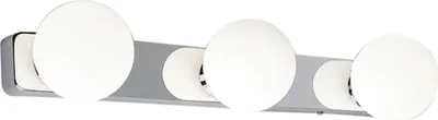 Immagine prodotto di Lampada da parete moderna BRAZOS cromo vetro metallo G9 Lampada da parete a 3 luci soggiorno camera da letto corridoio